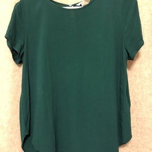 Teal/Green H&M top size 10